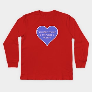 Candy Heart Kids Long Sleeve T-Shirt